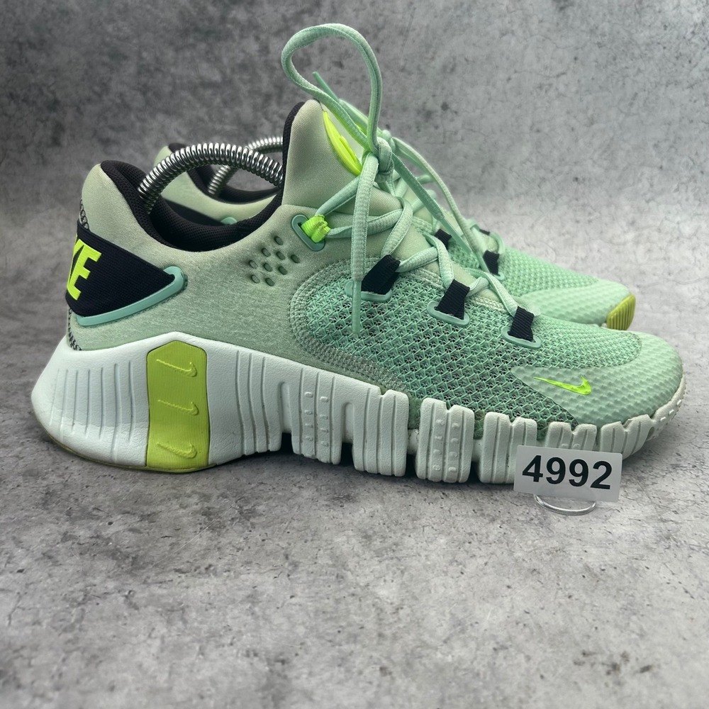 Nike Free Metcon 4 Mens 9.5 Mint Foam CT3886-300 Training Shoes Green